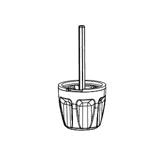 Knoflík pro nastavení spouště pro vidlice ROCKSHOX DOMAIN B (2022+) #11.4018.082.031