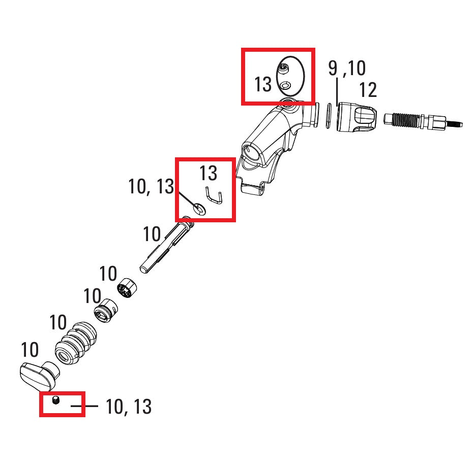 Sada pro dálkovou údržbu ROCKSHOX SID/REVELATION XLOC