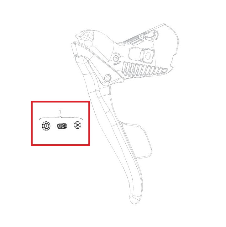 Sada pružin SRAM pro páku FORCE/RED E-TAP AXS (x1)