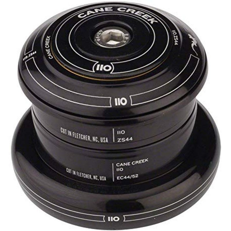 Hlavové složení CANE CREEK 110 Tapered , 1 1/8"-1,5", ZS44/28.6/H8 | EC44/40, krátké, černé