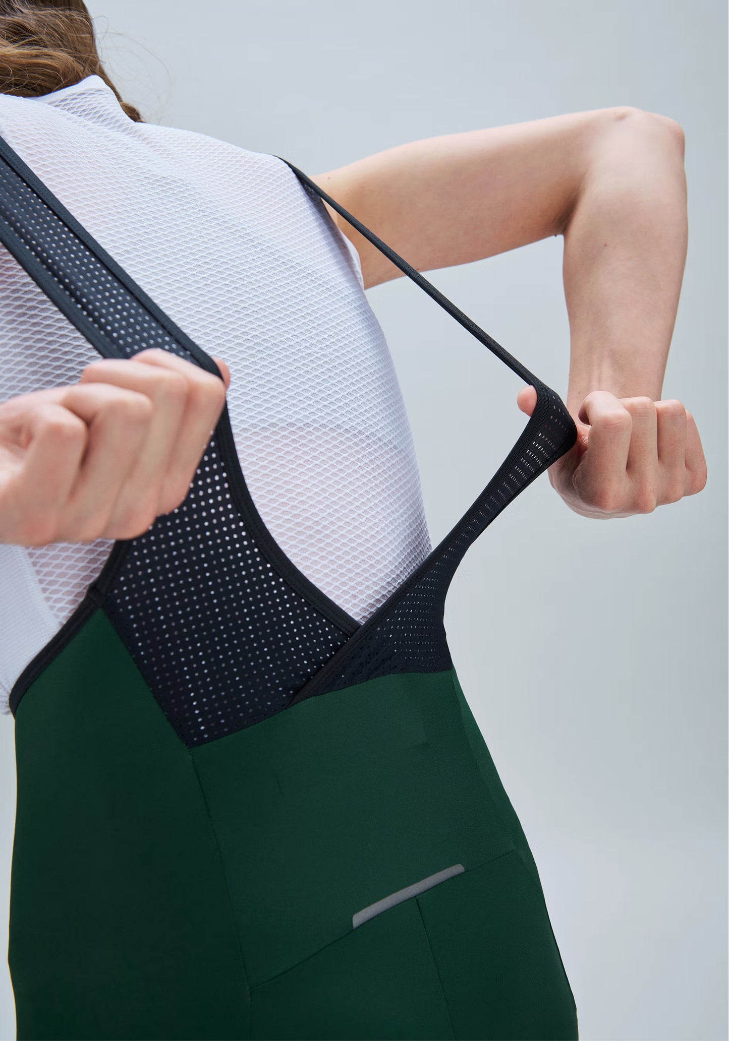 Dámské tričko POC CADENCE Bib Tight Green