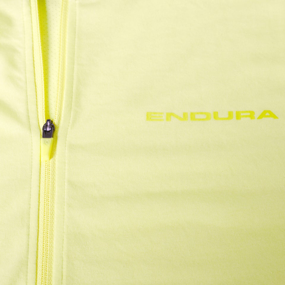 Dres ENDURA LOOP ZIPPED s krátkým rukávem z olejnatých semen