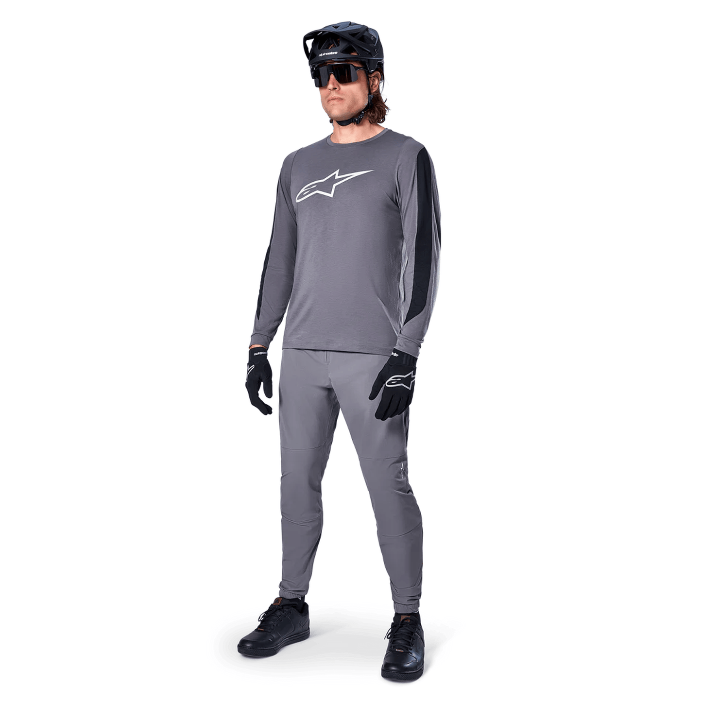 ALPINESTARS A-DURA DRI ASTAR Dres s dlouhým rukávem tmavě šedý