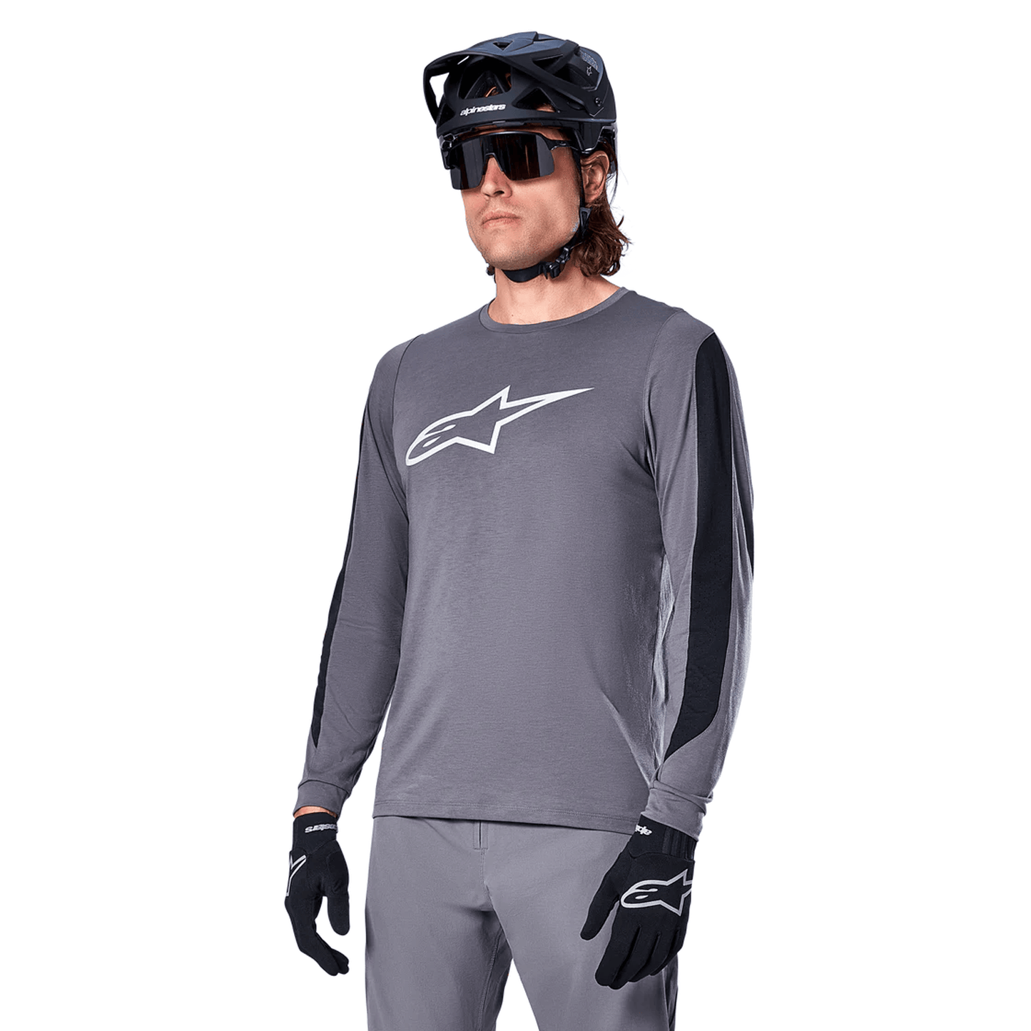 ALPINESTARS A-DURA DRI ASTAR Dres s dlouhým rukávem tmavě šedý
