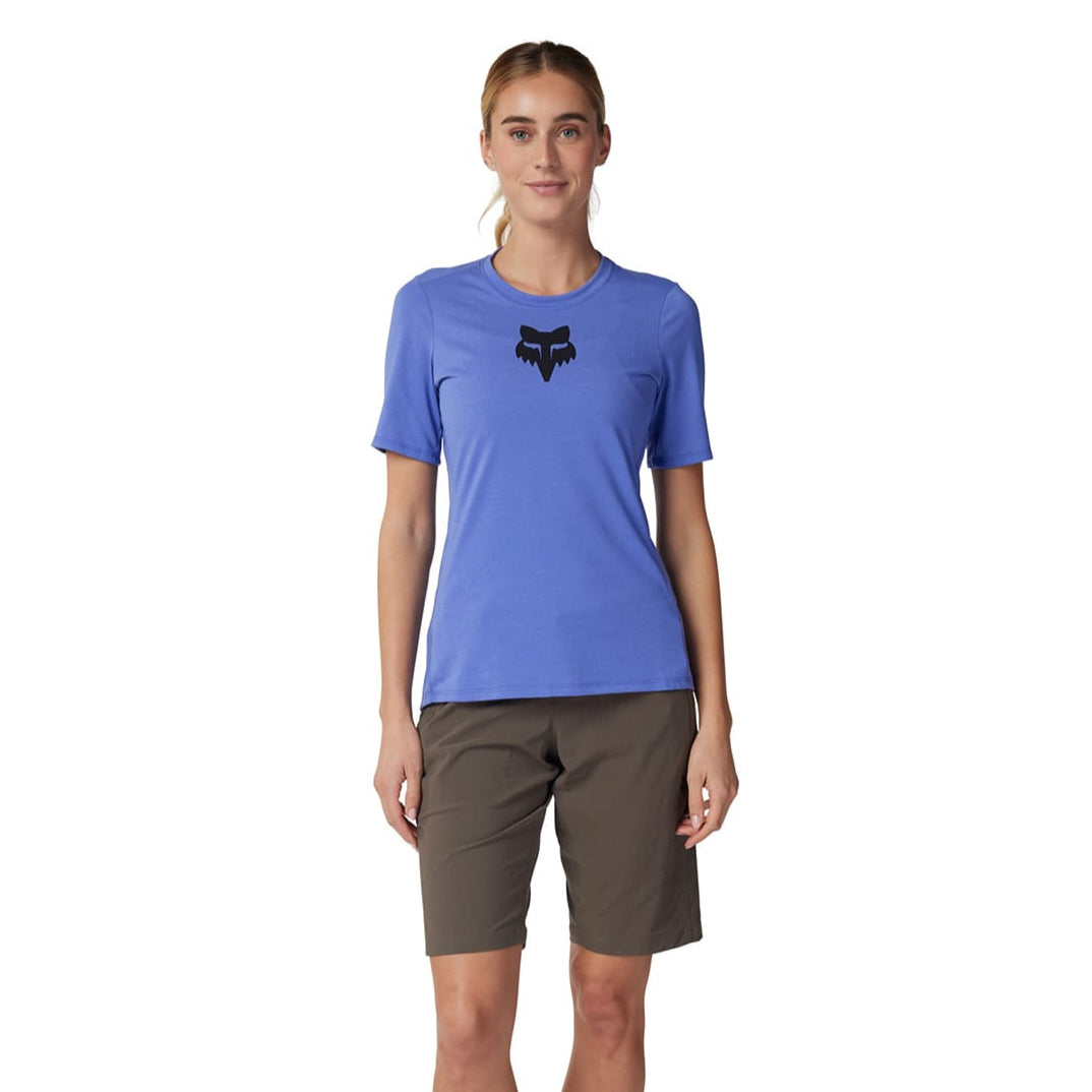 Women's FOX RANGER Short Sleeve Jersey Purple