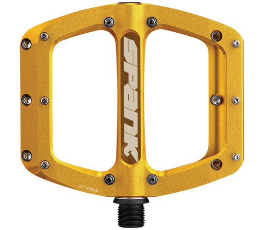 Ploché pedály SPANK SPOON REBOOT M Gold