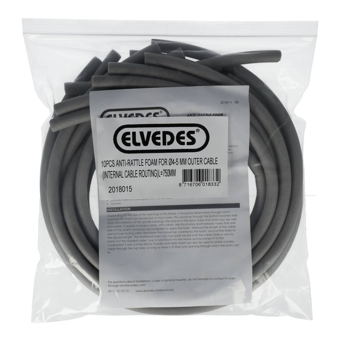ELVEDES Vnitřní pěna pro potlačení hluku 10x750mm