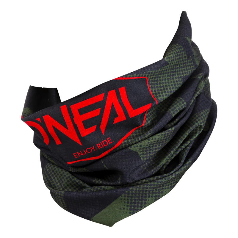 Šála O'NEAL COVERT černá/zelená