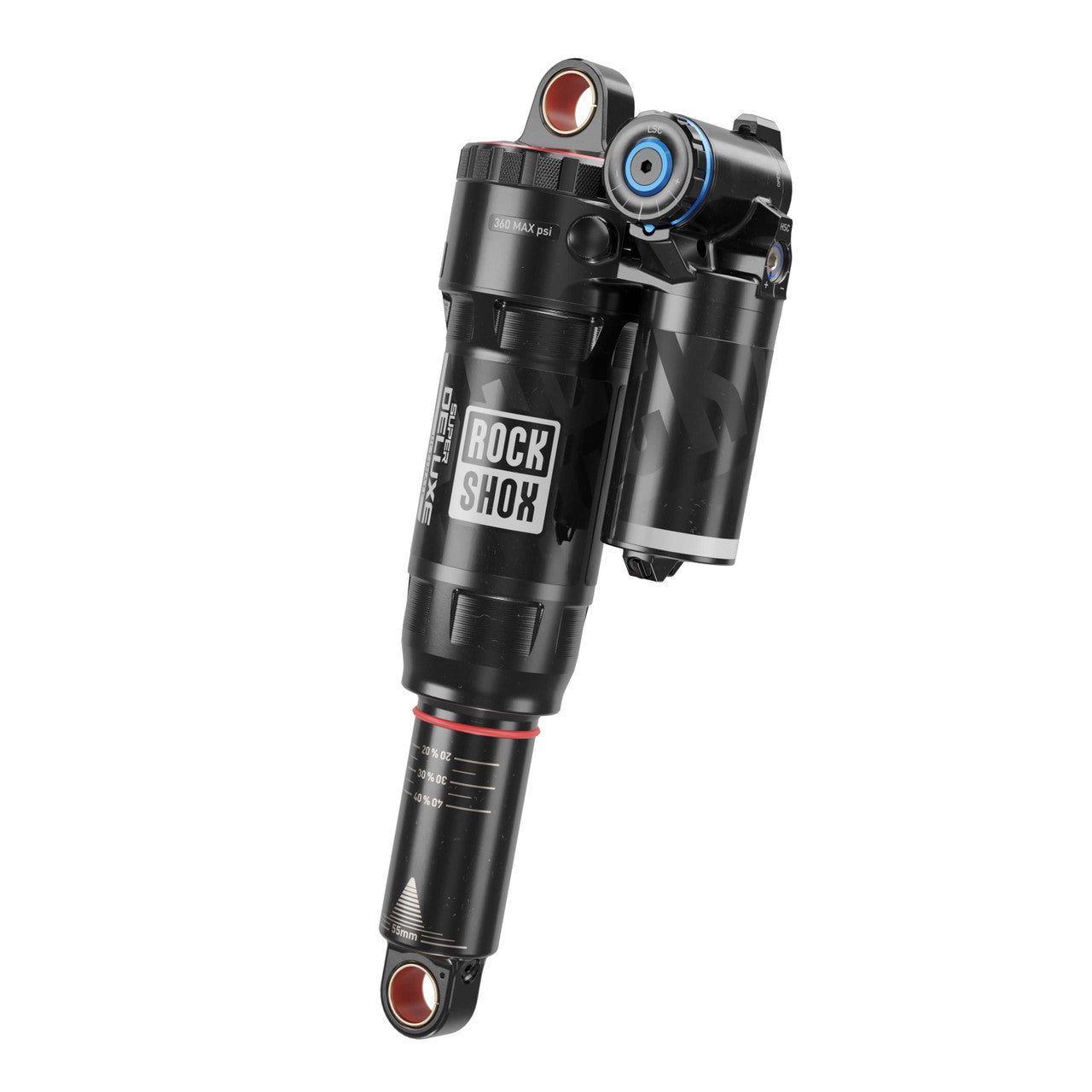 ROCKSHOX SUPER DELUXE ULTIMATE RC2T HBO DEBONAIR+ Linear XL tlumič na ložisku pro Santa Cruz