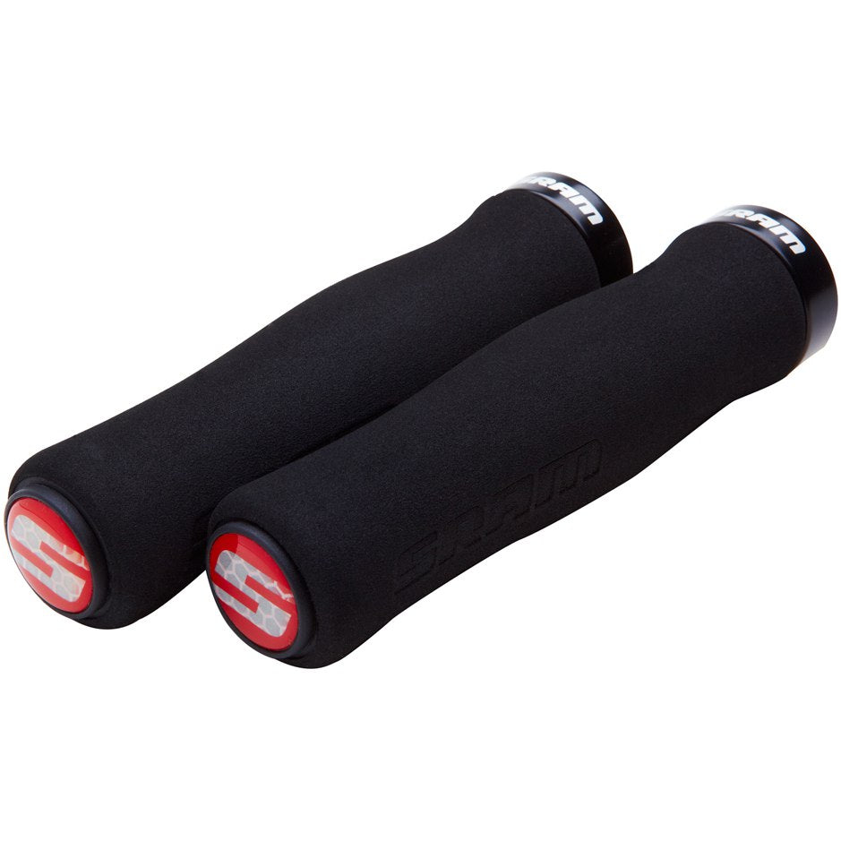 Gripy SRAM FOAM CONTOUR Lock-On 129mm černé