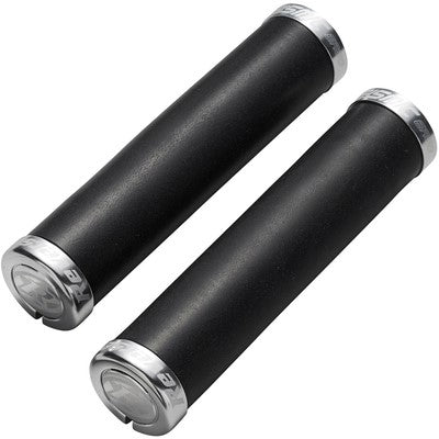 REVERSE COMPONENTS SEISMIC ERGO Lock-On Black/Silver Grips
