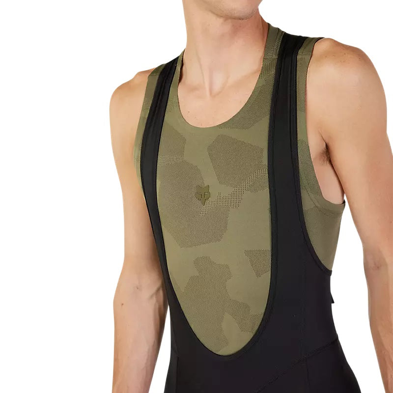 FOX TECBASE Bib Shorts Black 2025