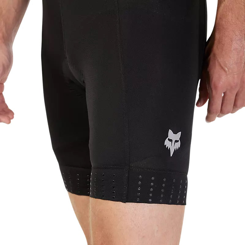 FOX TECBASE Bib Shorts Black 2025