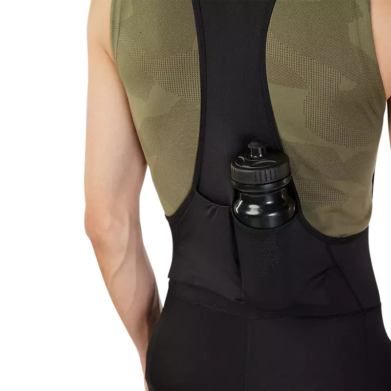 FOX TECBASE Bib Shorts Black 2025