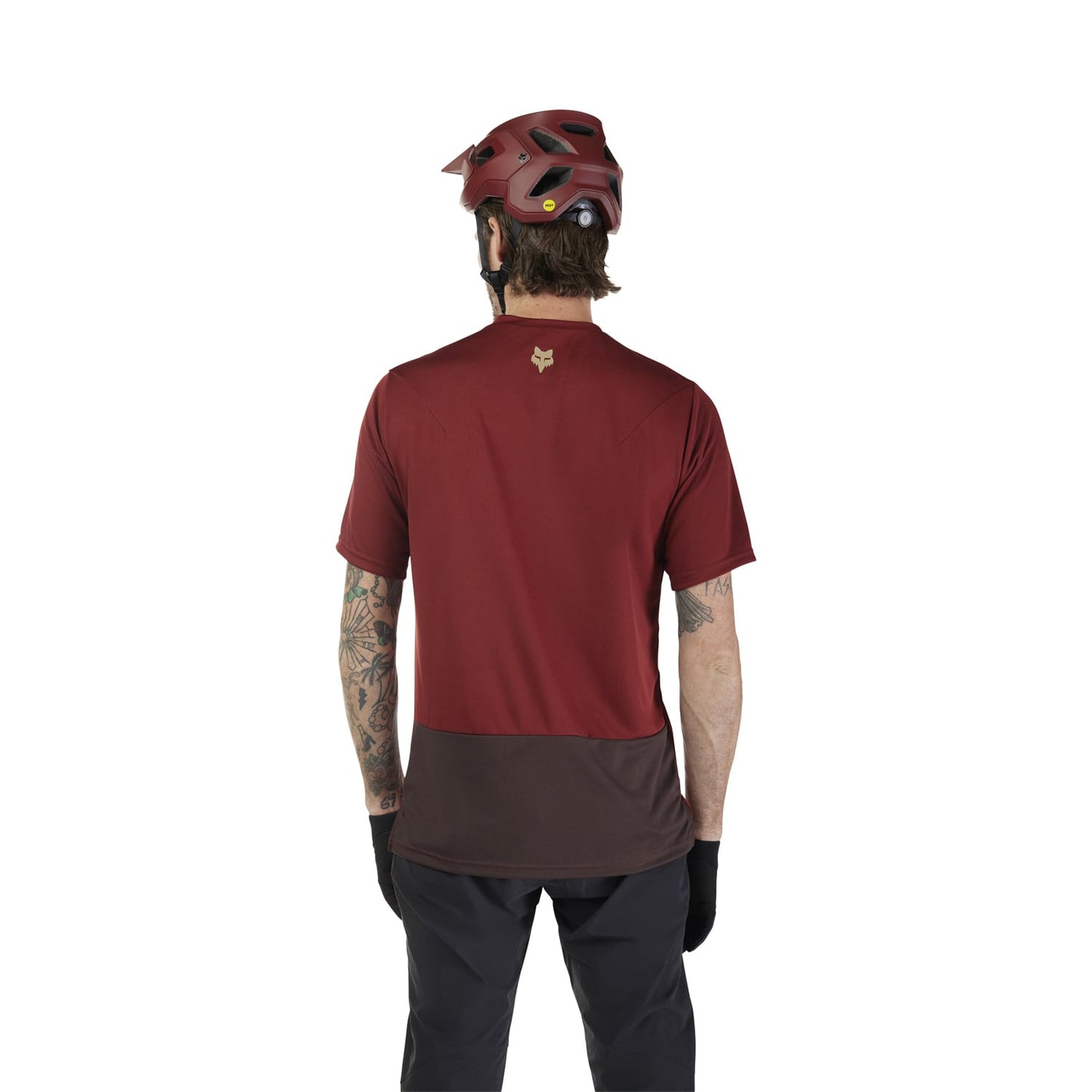 FOX RANGER WORDMARK Dres s krátkým rukávem Bordeaux 2025