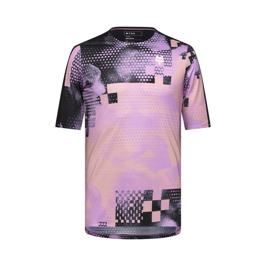 FOX FLEXAIR ASCENT PULSE Short Sleeve Jersey Black/Pink 2025