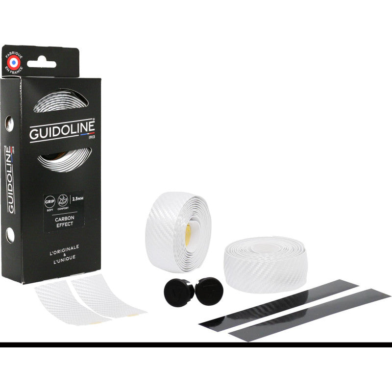 VELOX CARBON páska na řídítka Bílá