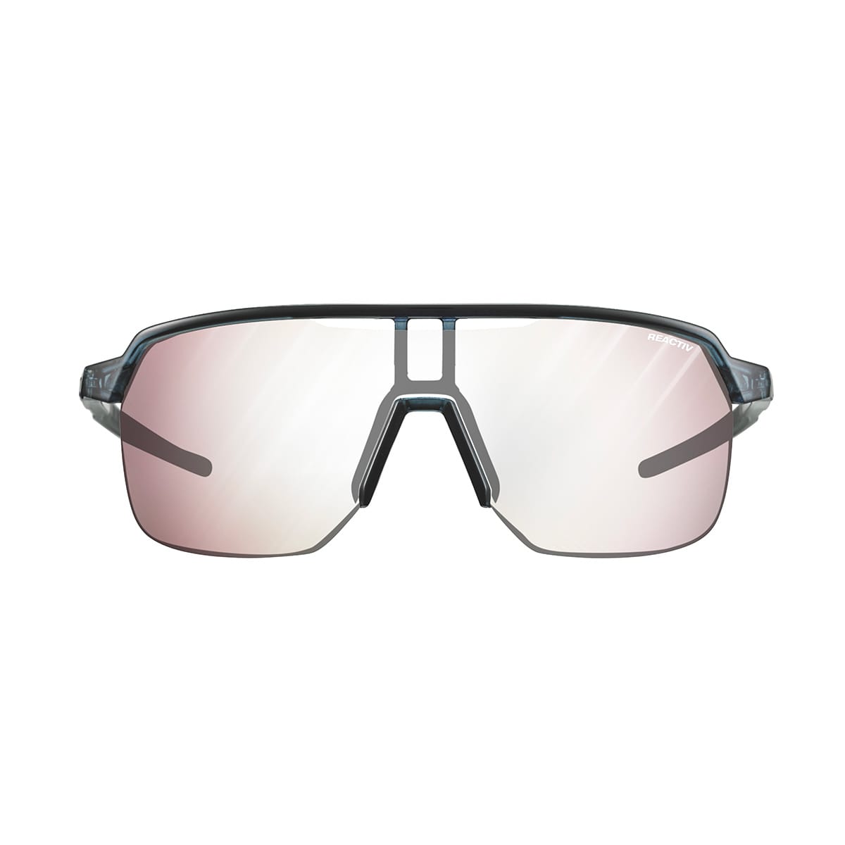 Glasses JULBO FREQUENCY Blue Translucent/Black Reactiv Transparent