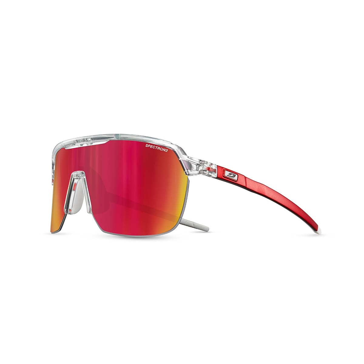 Kouřové brýle JULBO FREQUENCY Crystal/Red Spectron 3CF