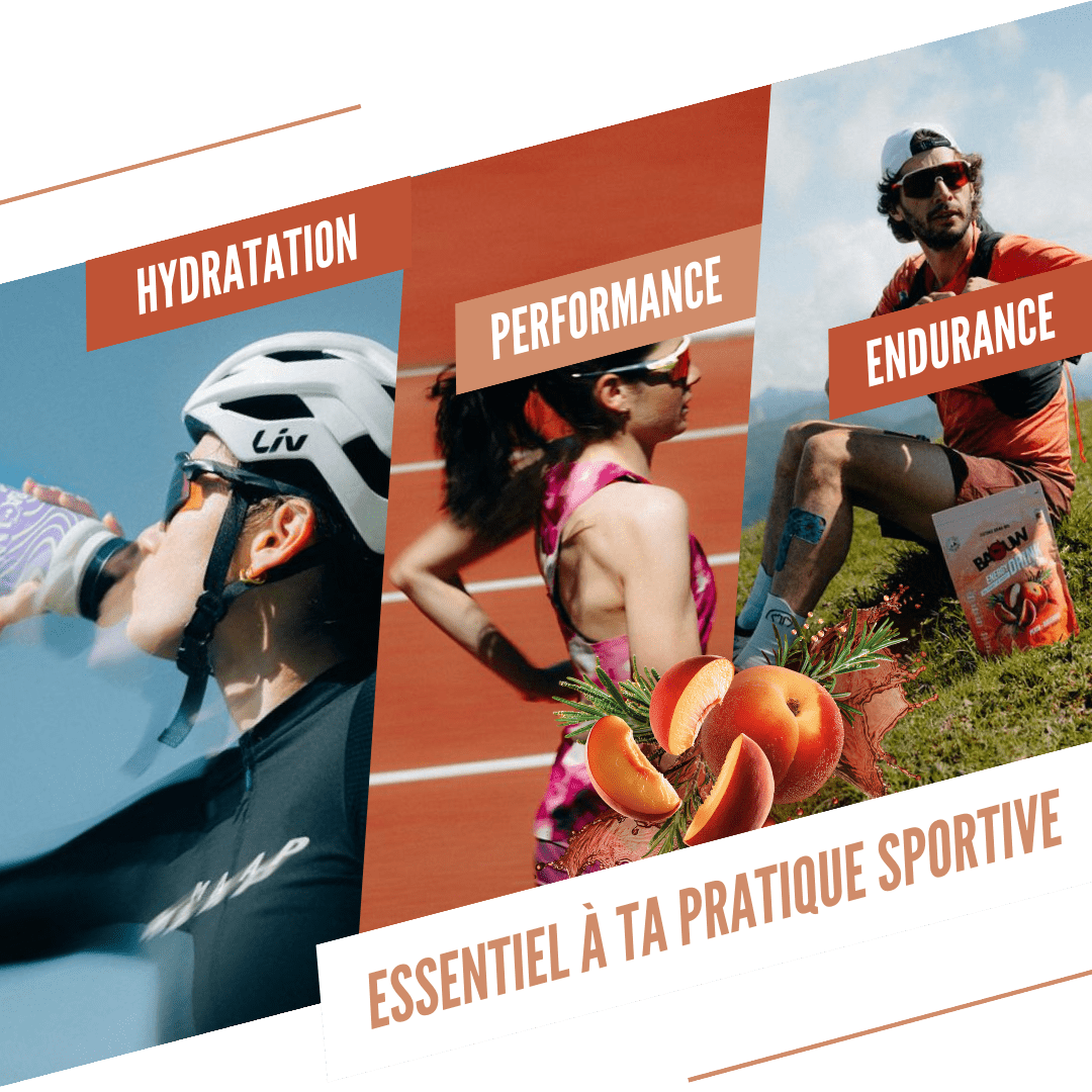 Energetický nápoj BAOUW ISOTONIC (585g) Broskev s rozmarýnem