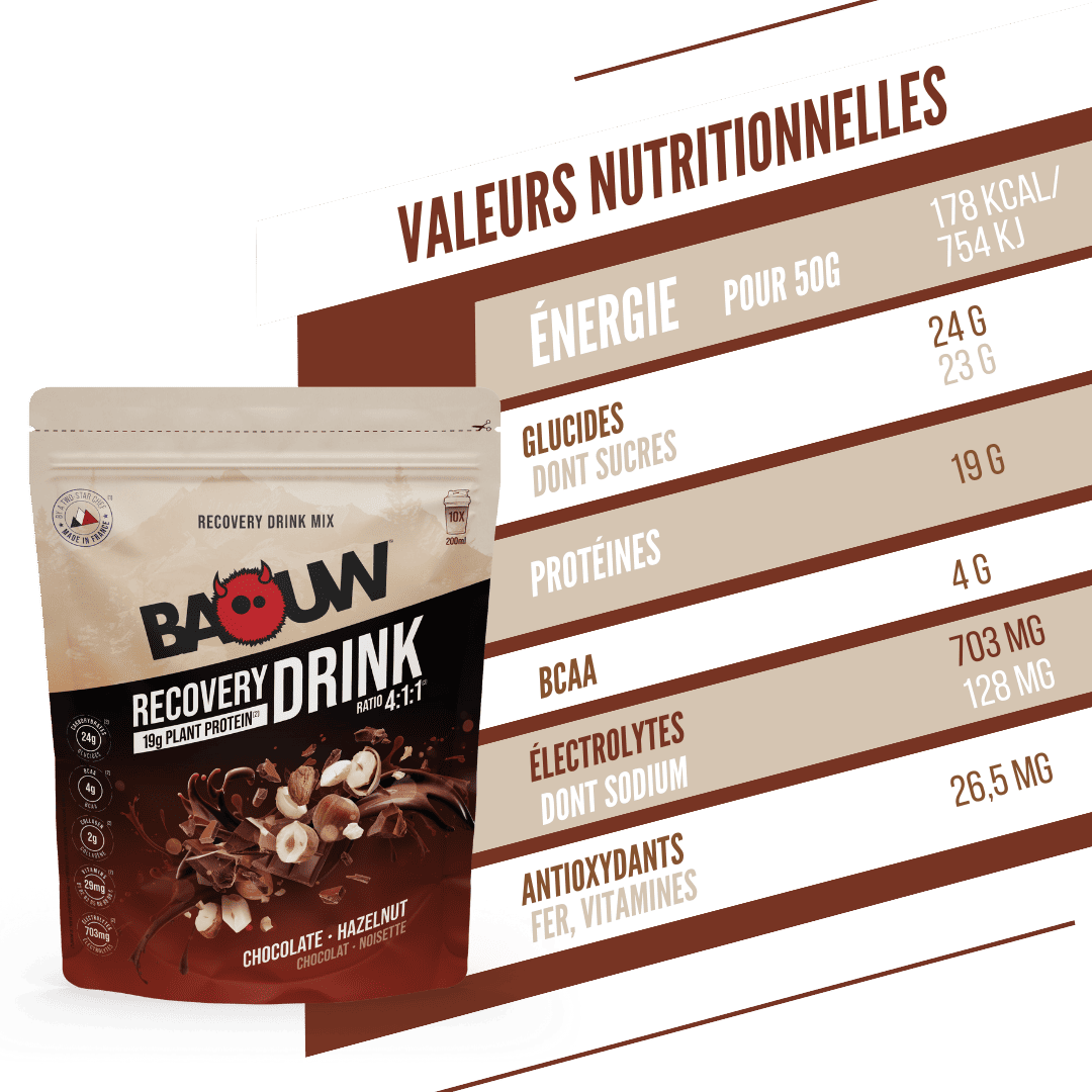 BAOUW RECOVERY Drink (500g) Chocolate Hazelnut