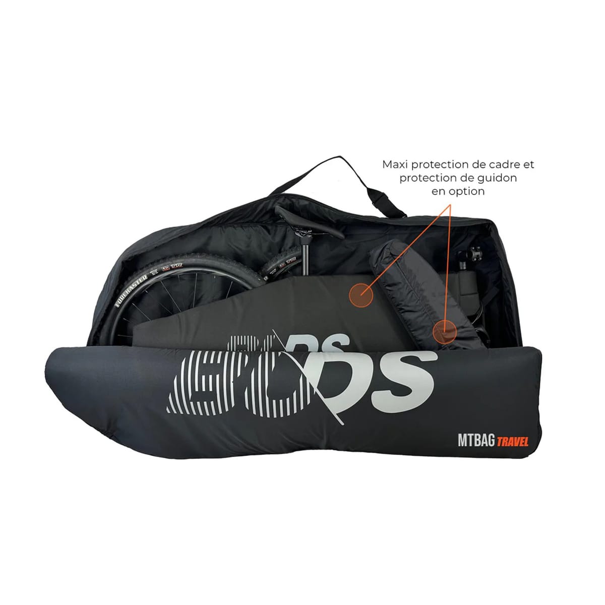 MTB Bag BUDS MTBAG TRAVEL 2025 (Special Airplane) Black