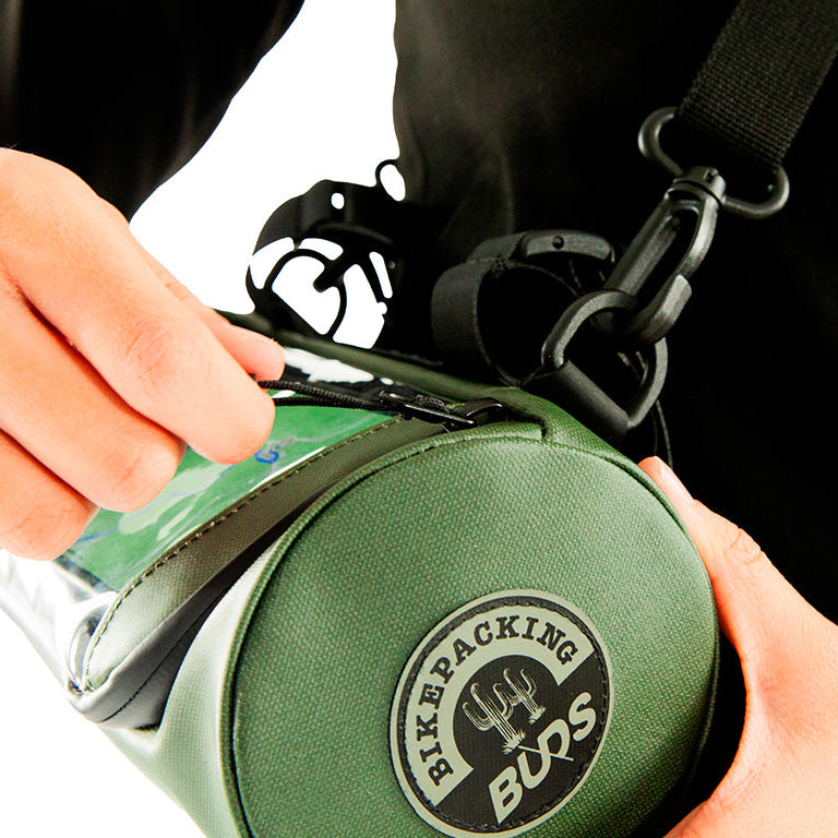 BUDS HANDLEBAR ROLL Brašna na řídítka 1,8 l Khaki