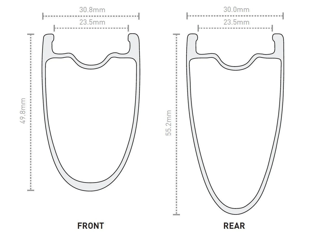 ENVE SES 4.5 PRO front wheel White