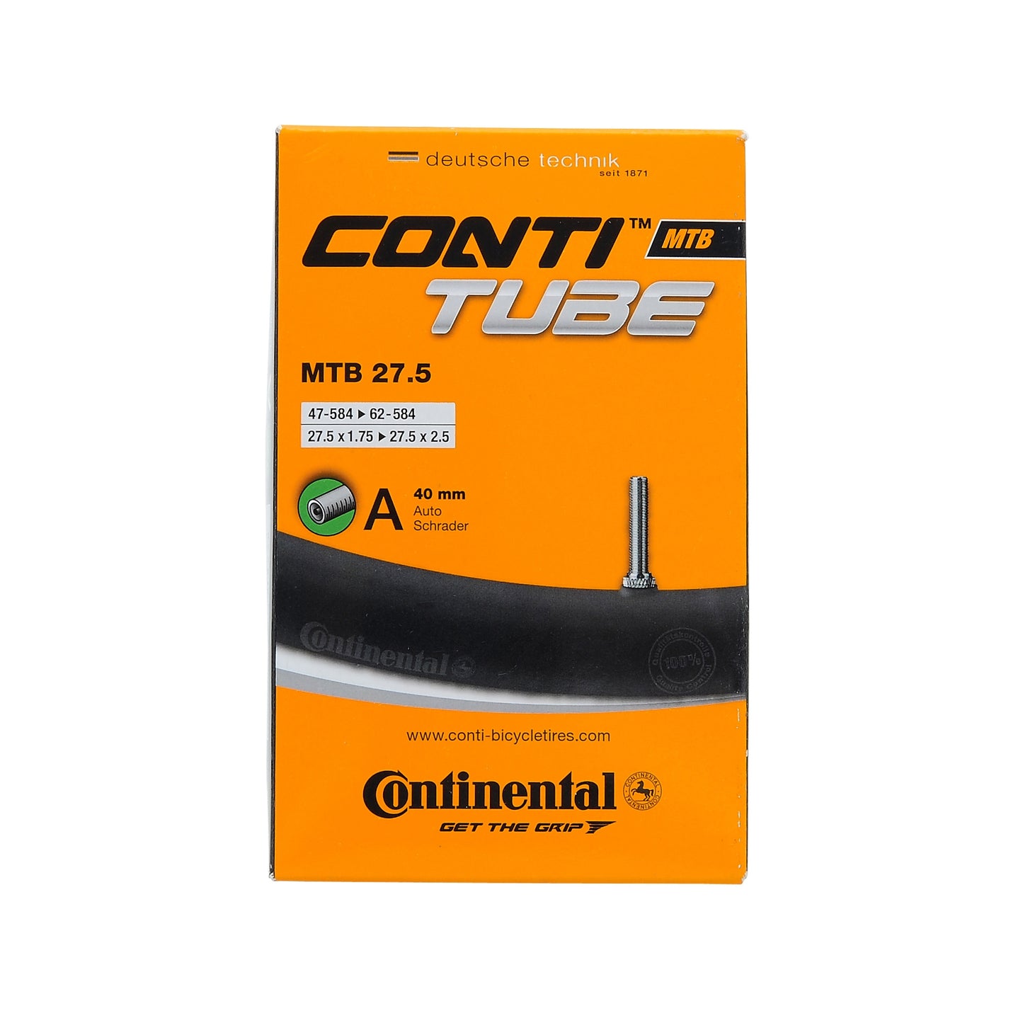 CONTINENTAL MTB vnitřní duše 27.5x1.75-2.5 Schrader 40mm