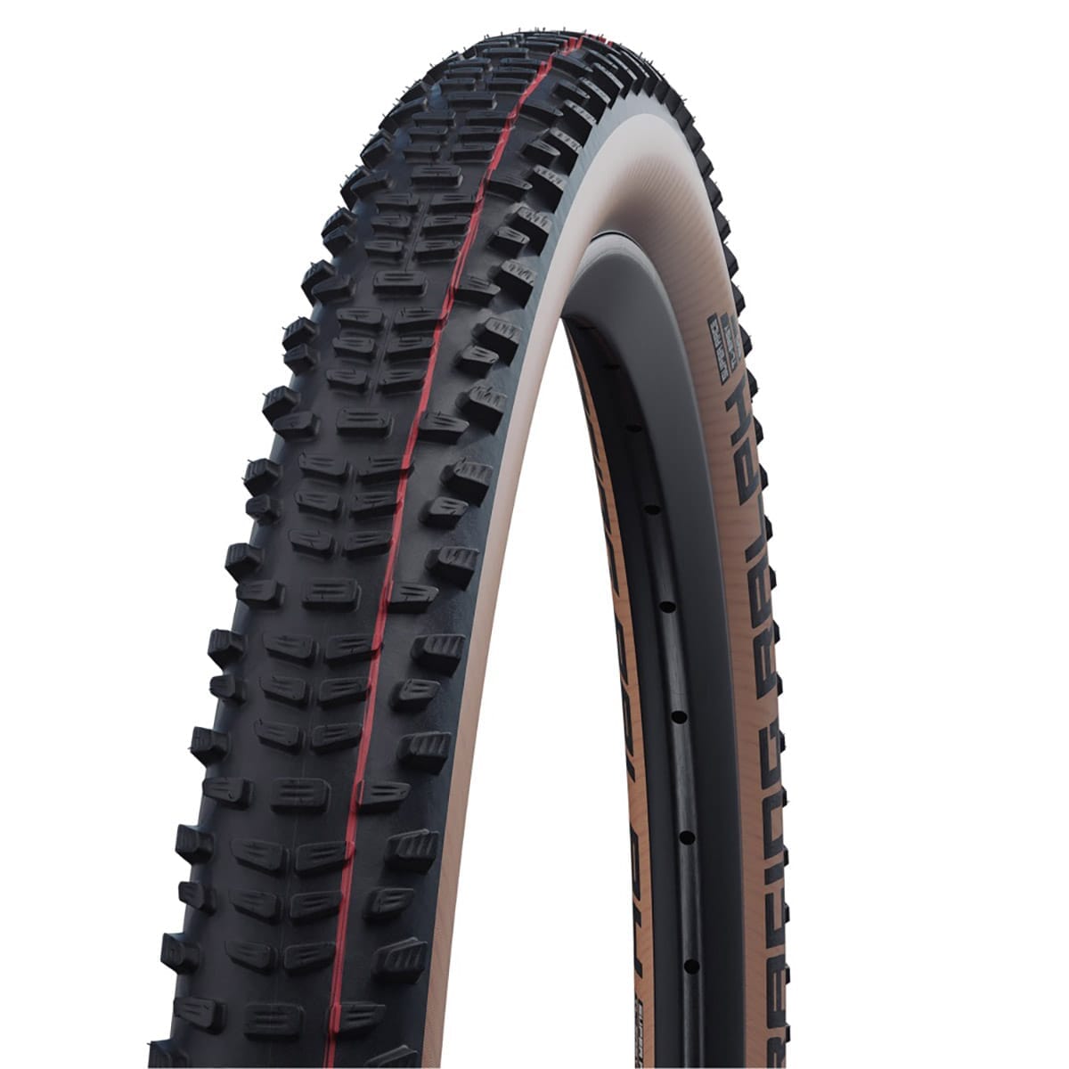 Pneu SCHWALBE RACING RALPH 29x2.35 ADDIX SPEED SUPERRACE Tubeless Ready Souple Noir/Marron