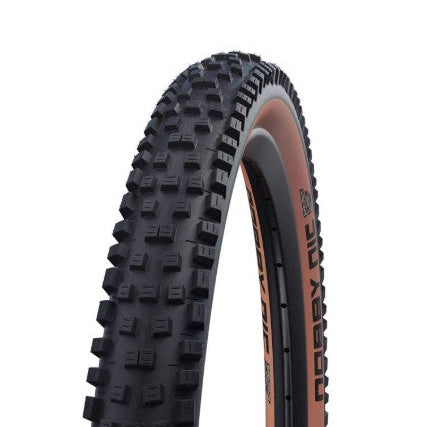 Pneumatika SCHWALBE NOBBY NIC 29x2.40 ADDIX PERFORMANCE Tubetype Soft Black/Brown