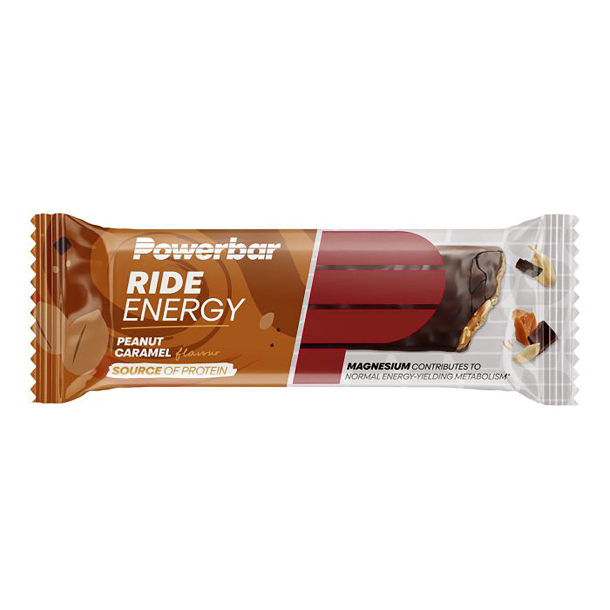 Energetická tyčinka POWERBAR RIDE (55 g) arašídová karamelová