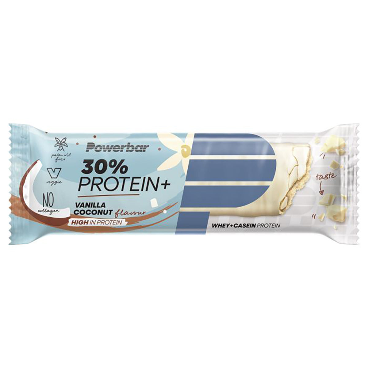 POWERBAR 30% PROTEIN PLUS Recovery Bar (55 g) Vanilková tyčinka s kokosem
