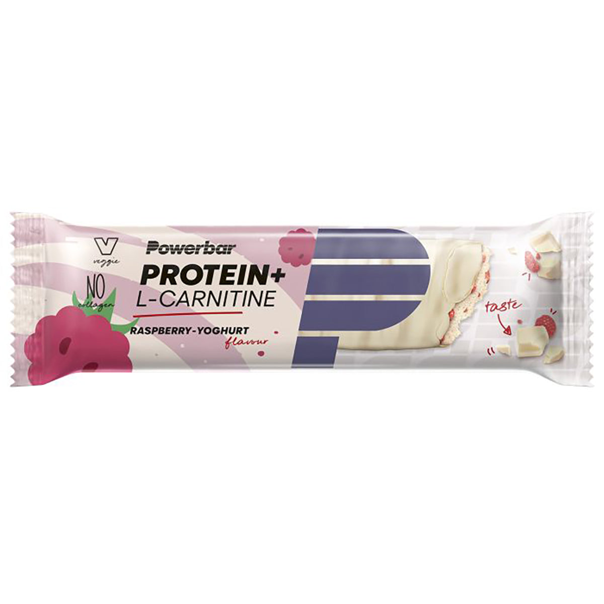 POWERBAR PROTEIN+ L-CARNITINE Recovery Bar (35g) Malinový jogurt