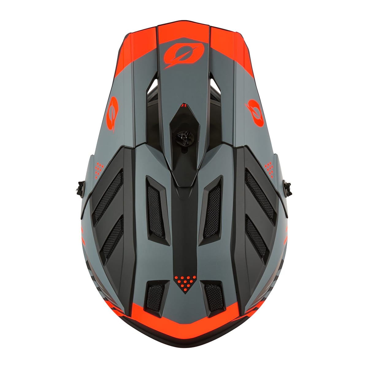 O'NEAL BACKFLIP STRIKE MTB přilba černá/šedá/červená