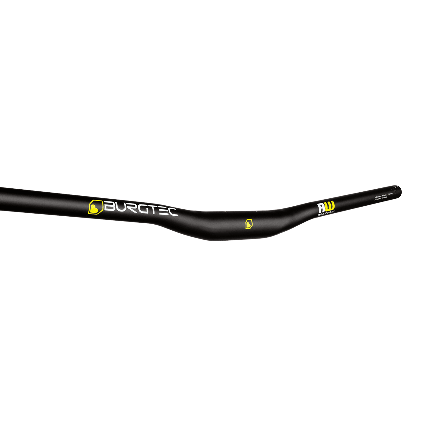 BURGTEC RIDE WIDE ENDURO Rise 15 mm 800 mm Závěs černý