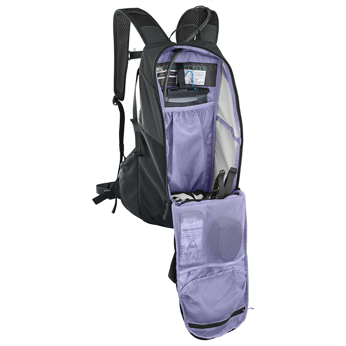 Batoh EVOC RIDE 16 L Black/Purple
