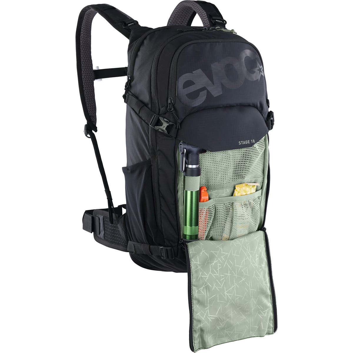 Batoh EVOC STAGE 18 L Black