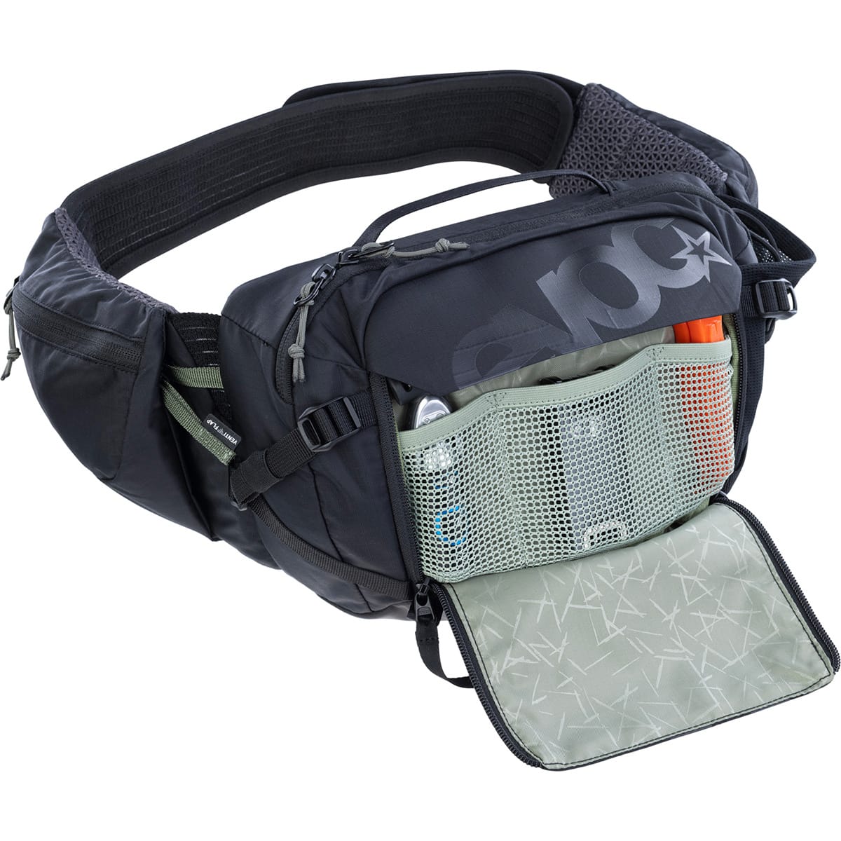 EVOC HIP PACK PRO 3 L Banana Bag Black