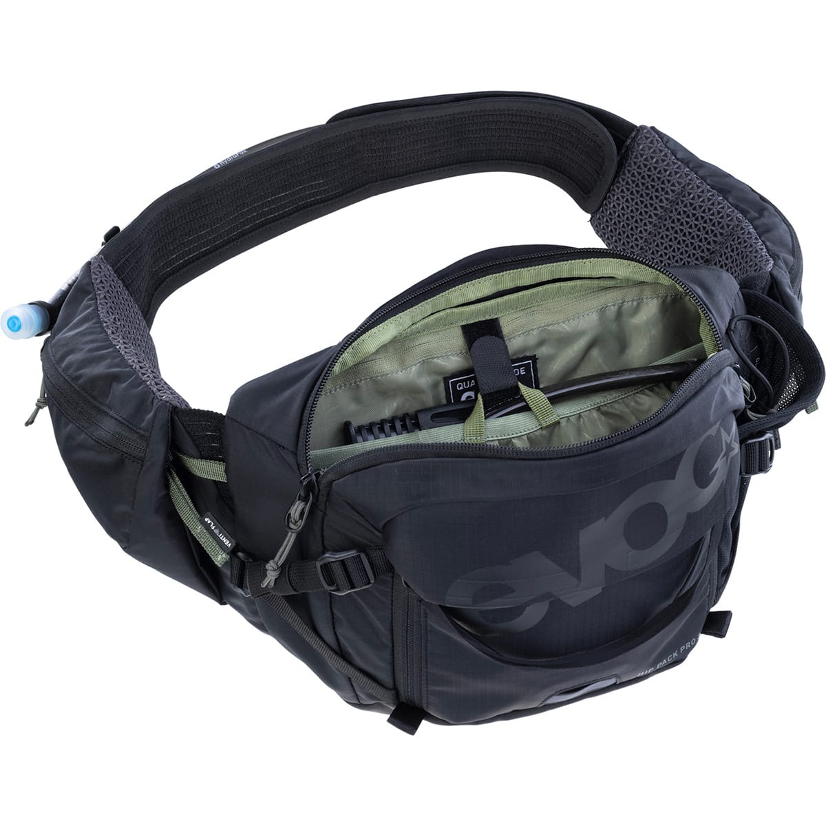 EVOC HIP PACK PRO 3 L Banana Bag Black