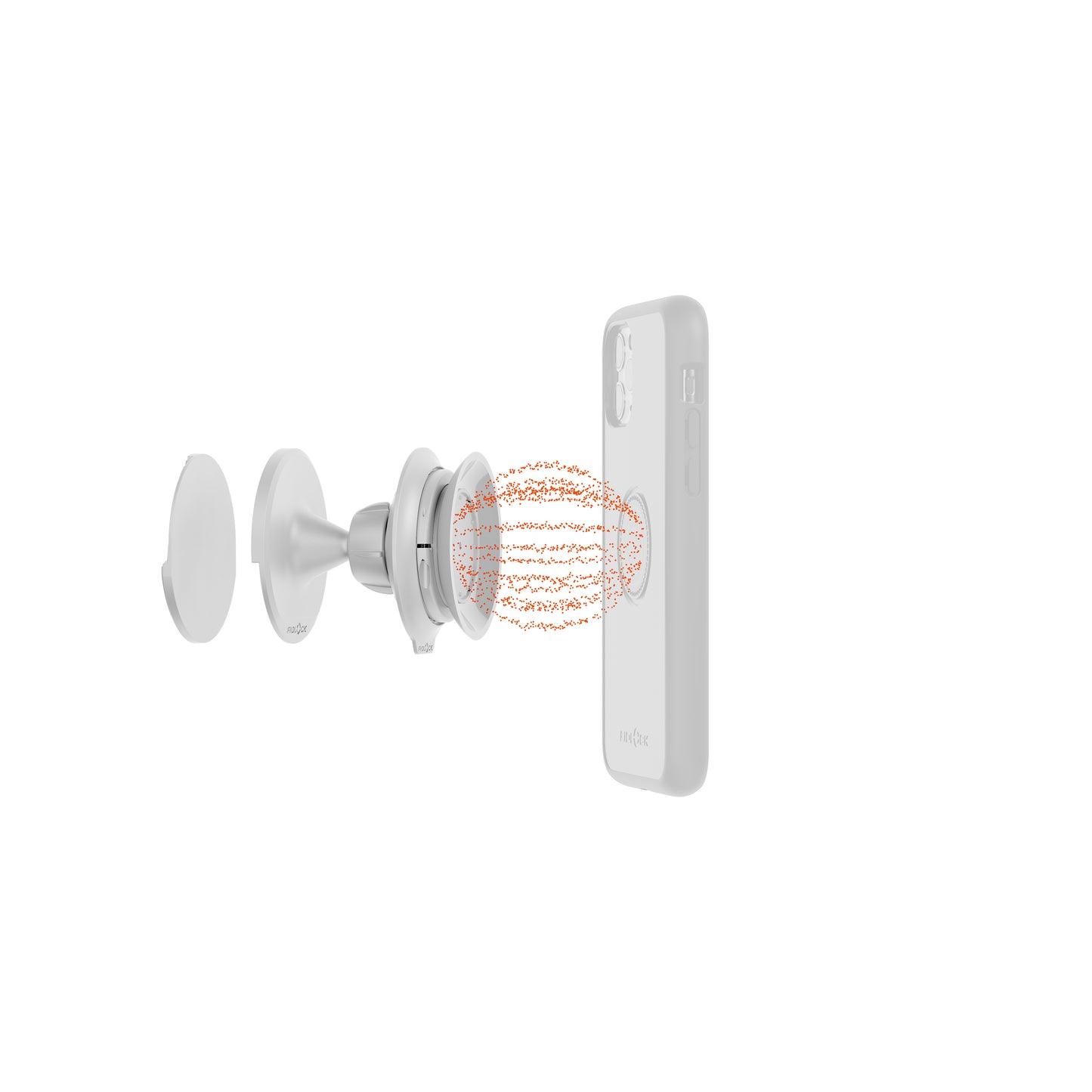 Nástěnný držák FIDLOCK VACUUM White