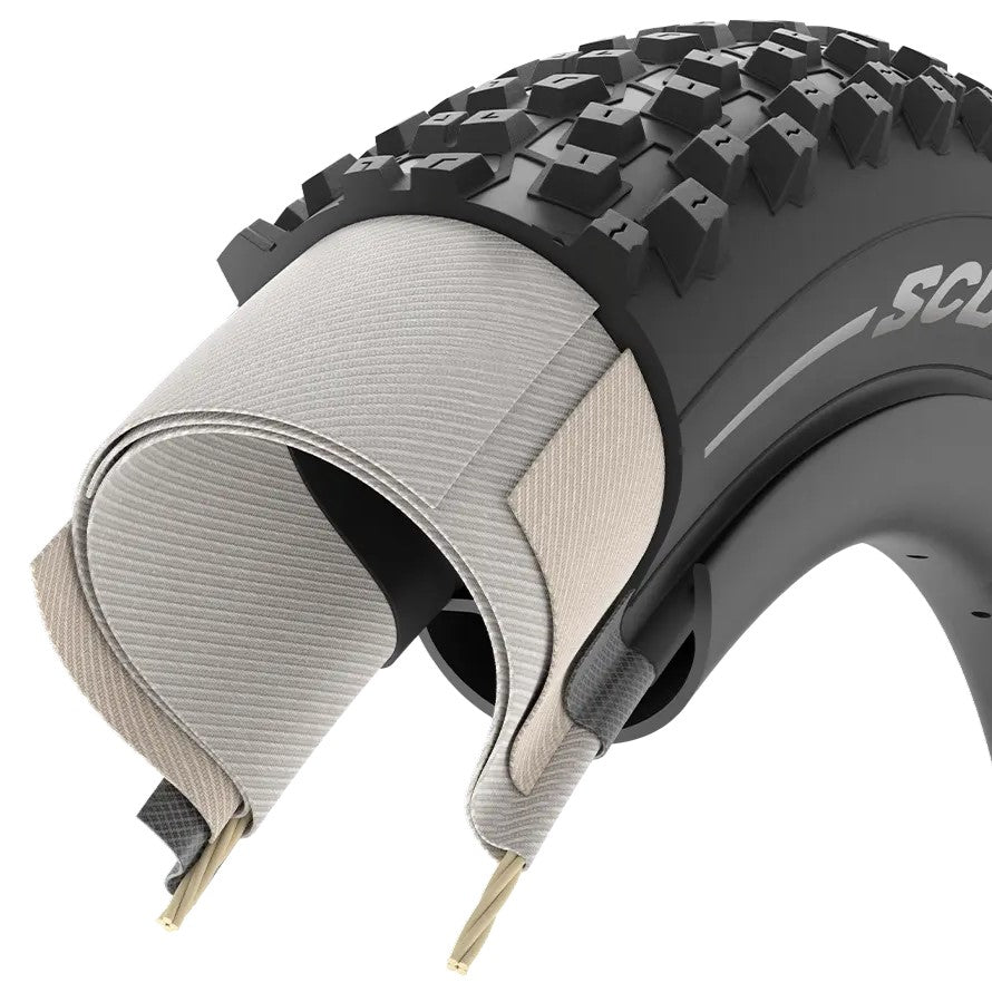 Pneumatika PIRELLI SCORPION XC M 29x2.4 ProWall Tubeless Ready Soft Black/Red 4354600