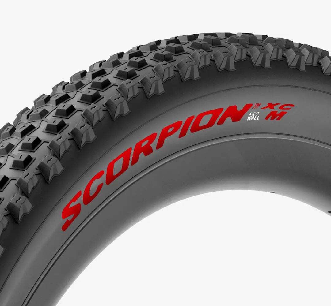 Pneumatika PIRELLI SCORPION XC M 29x2.4 ProWall Tubeless Ready Soft Black/Red 4354600
