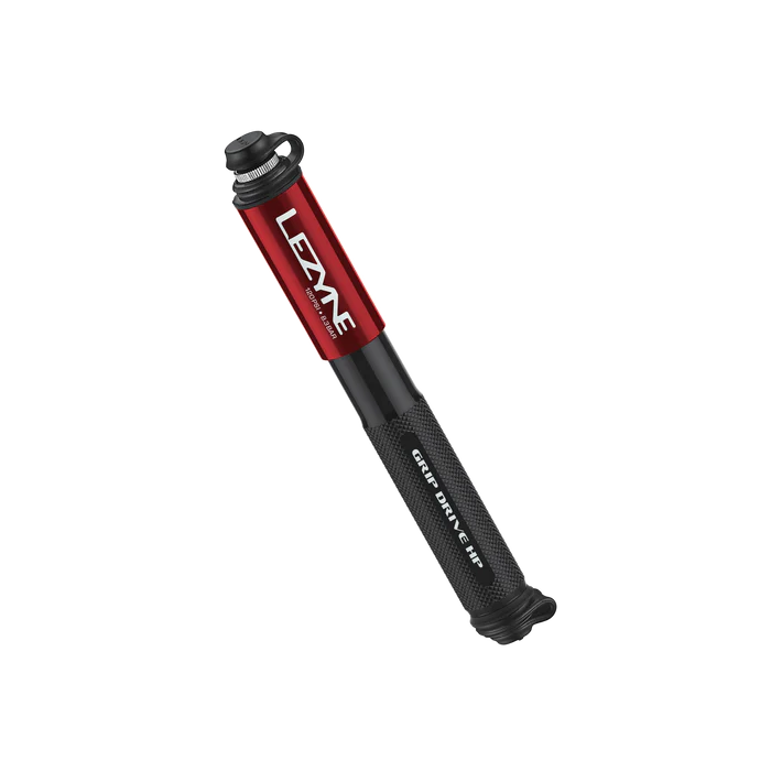 LEZYNE GRIP DRIVE HP MINI Hand Pump Red