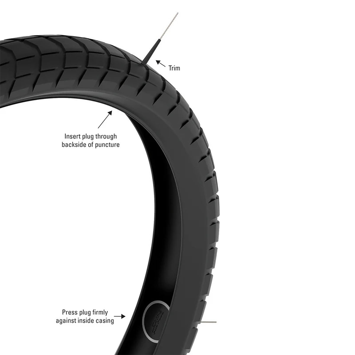 Sada na opravu zástrček LEZYNE TUBELESS PRO PLUG