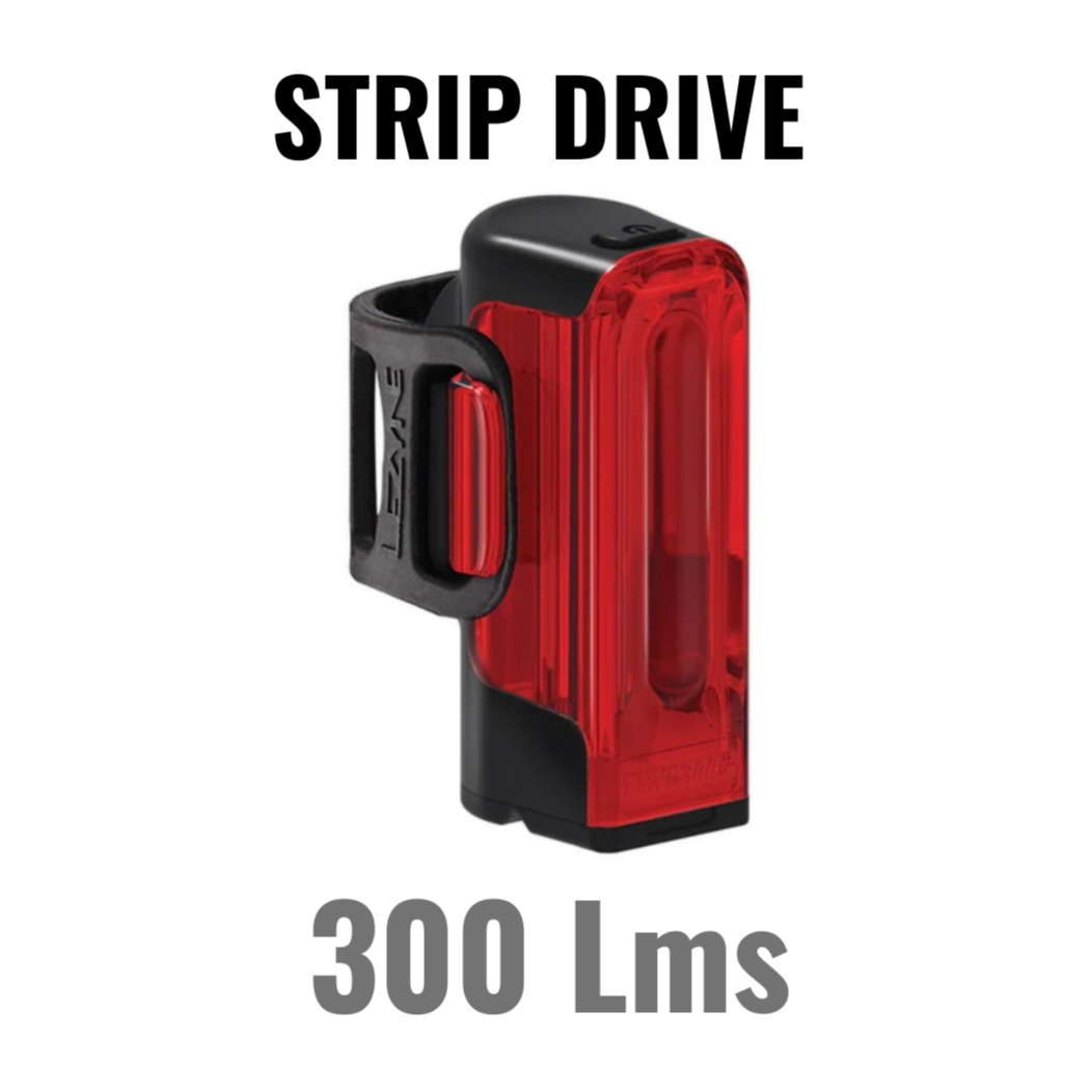 LEZYNE STRIP DRIVE 300+ zadní světla