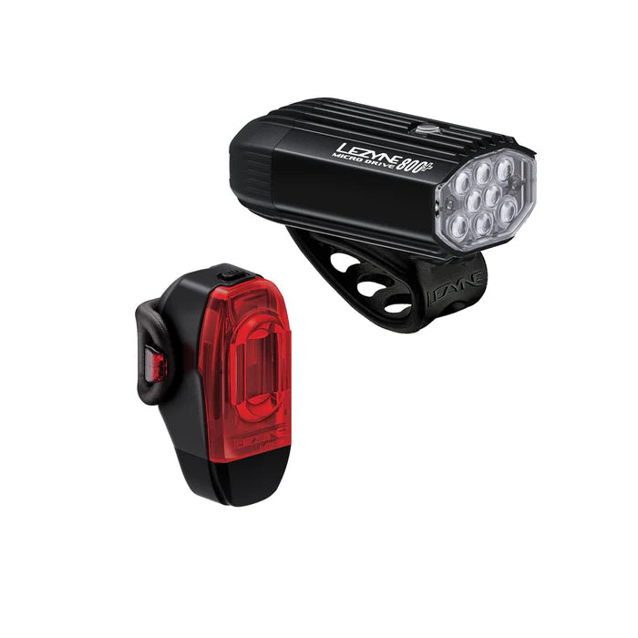 LEZYNE MICRO DRIVE 800 / KTV DRIVE+ přední a zadní světla