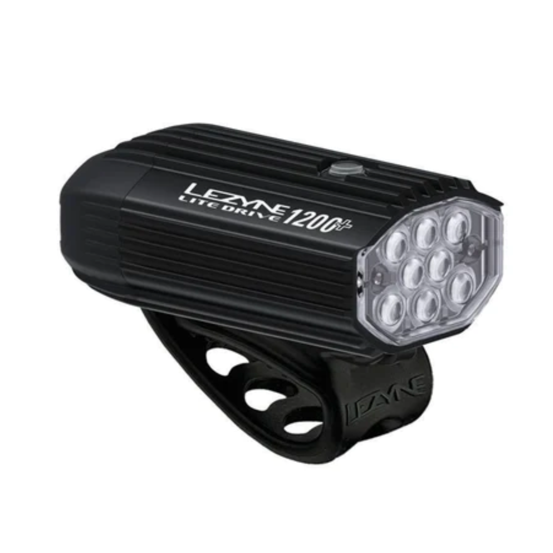 LEZYNE LITE DRIVE 1200+ / STRIP DRIVE PRO 400+ přední a zadní světla
