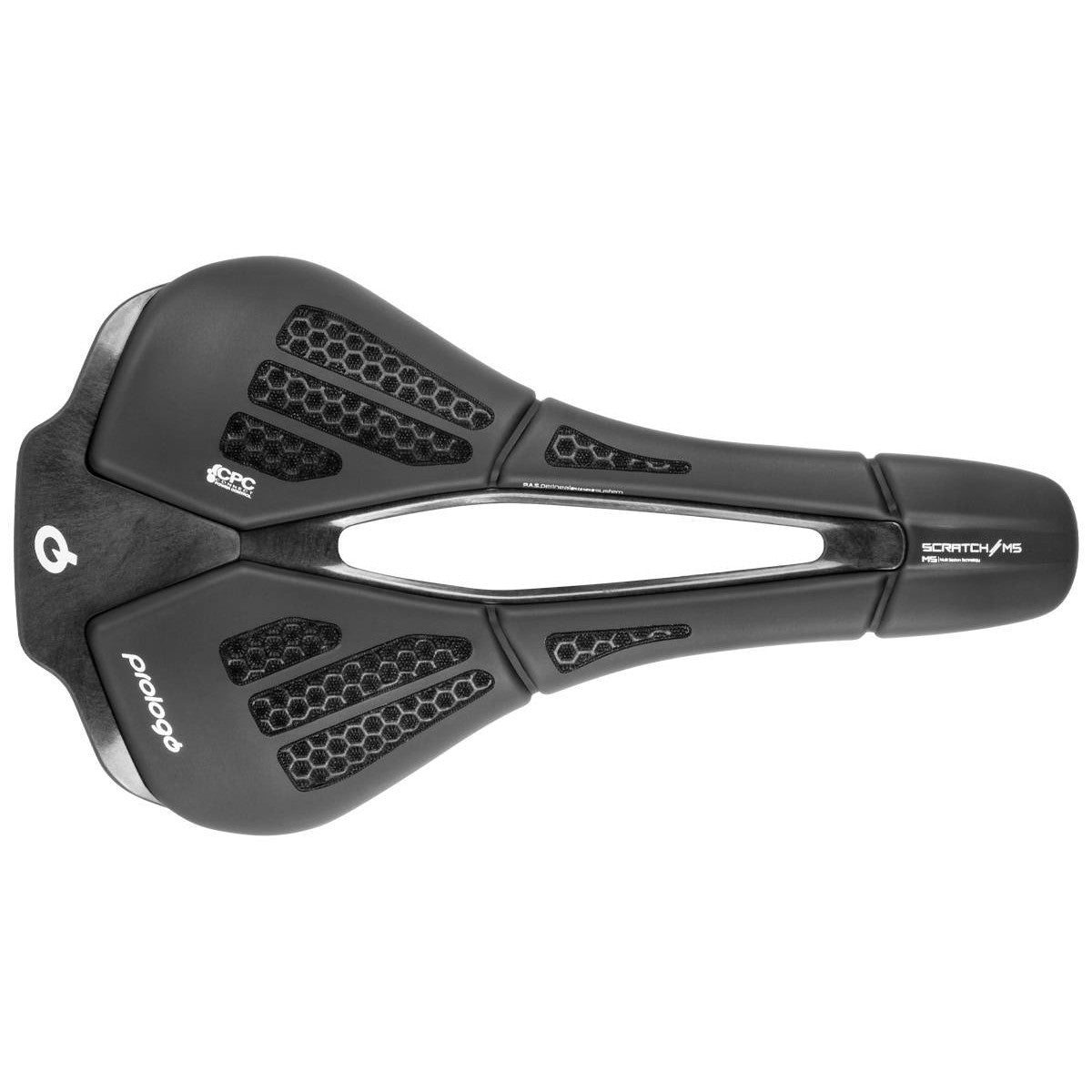 PROLOGO SCRATCH M5 PAS CPC Sedlo Nack Rails Black