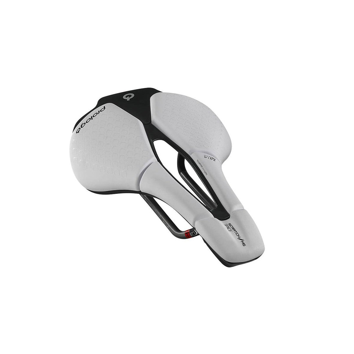 Sedlo PROLOGO SCRATCH M5 PAS SPACE Kolejnice Tirox šířka 147mm Bílá